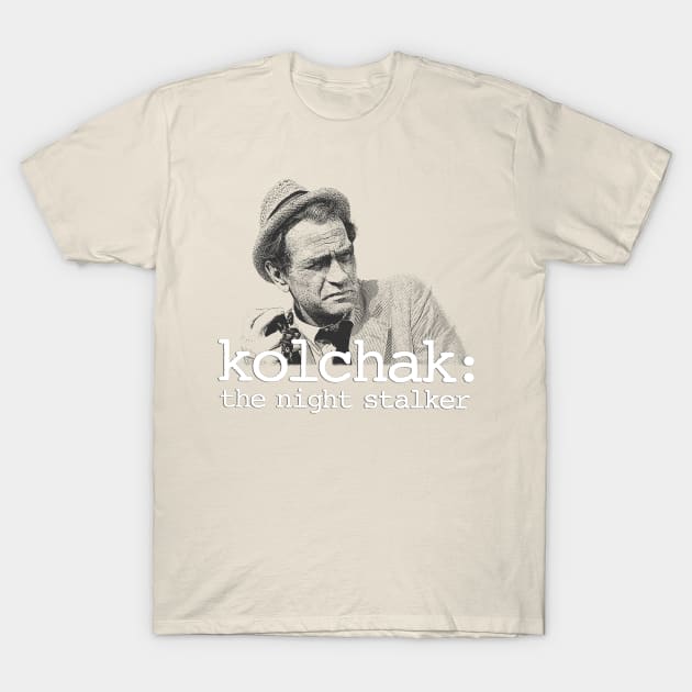 Kolchak The Night Stalker T-Shirt by Knockbackhaunt